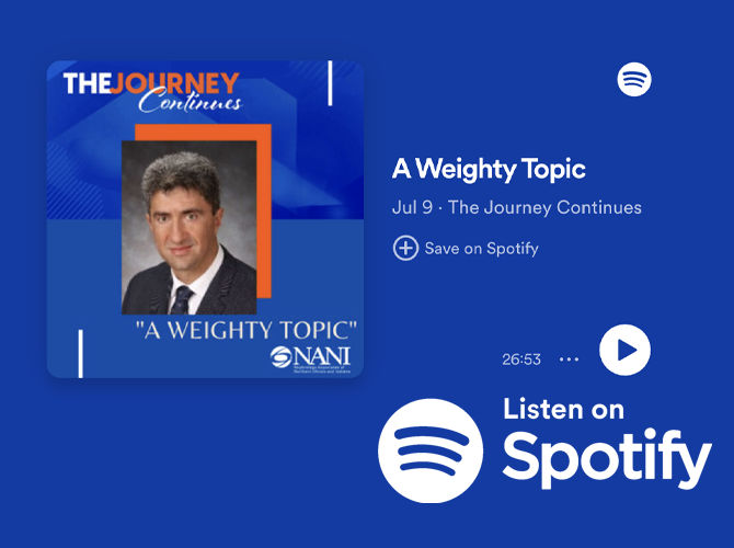 NANI Dr Evgueni Minev Spotify Podcast A Weighty Topic The Journey Continues